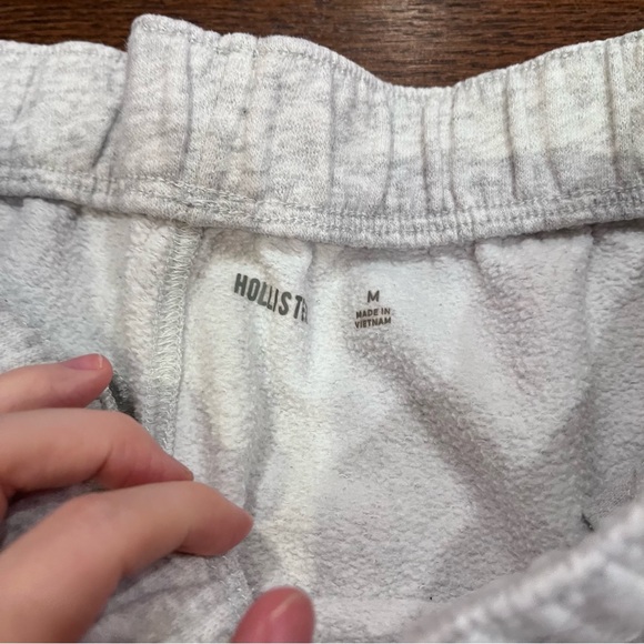hollister gray wide leg sweatpants medium - Picture 2 of 2